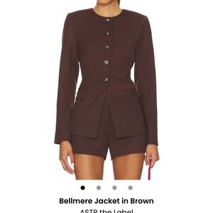 Astr Bellmere Brown Blazer